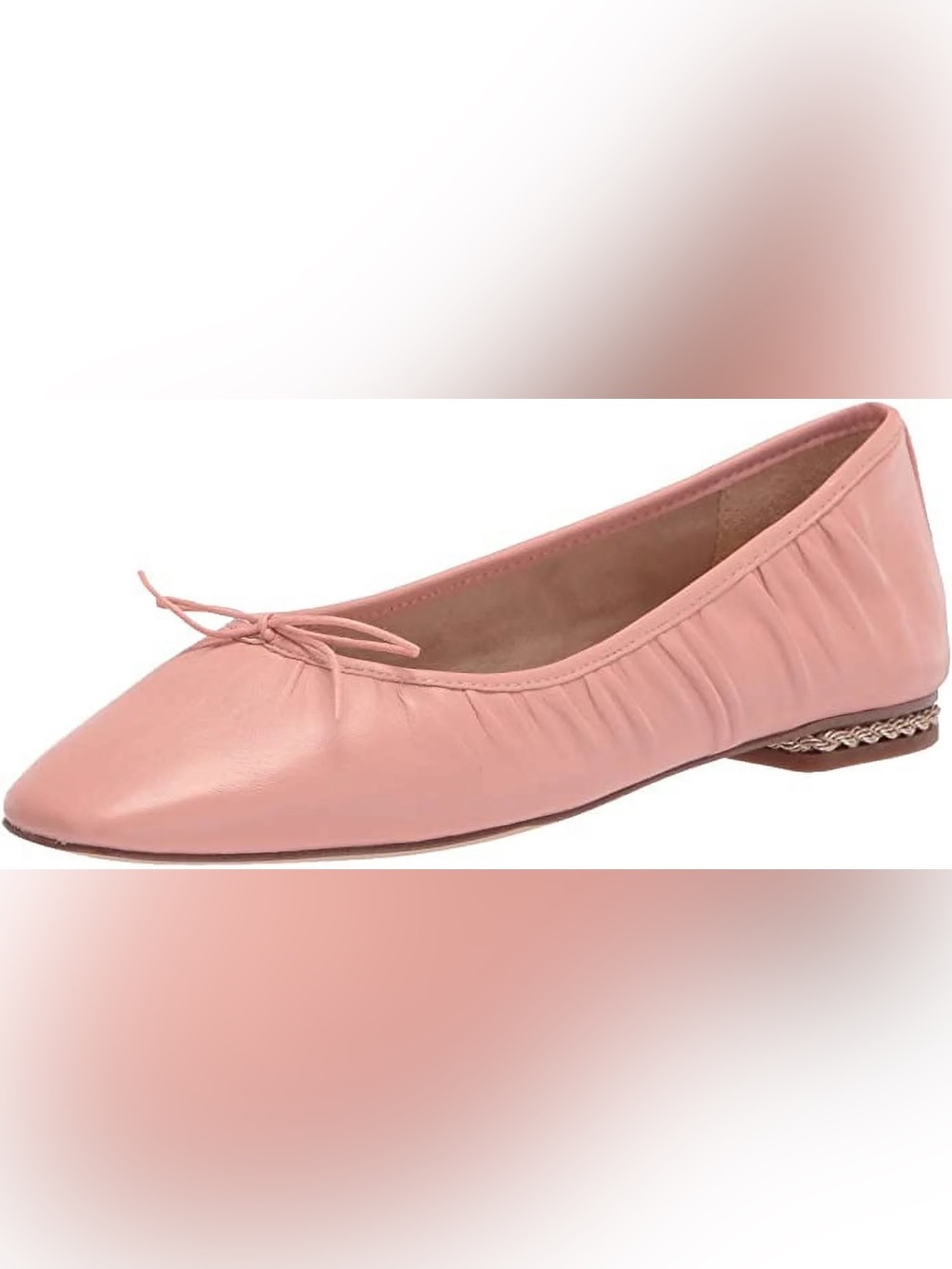 Sam Edelman Meg Pink Leather Ballet Flats - Picture 8 of 8